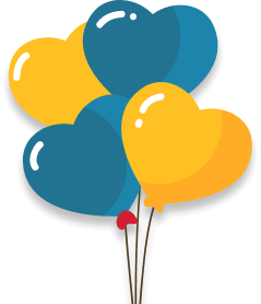 image of a bouquet of ballon